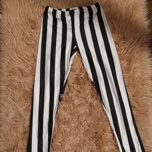 Striped leggings
